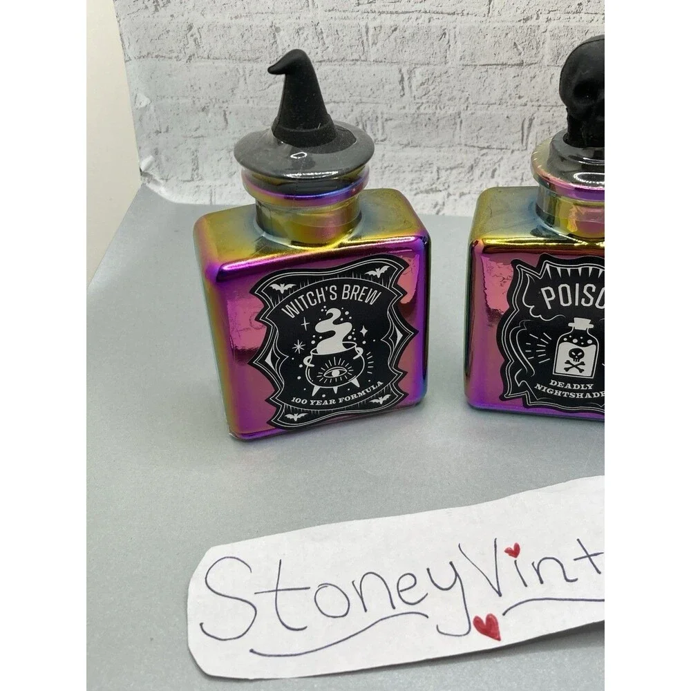 Target Bullseye Playground Halloween Iridescent Mini Potion Bottles Poison 2024